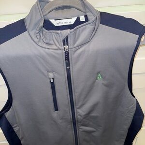 Peter Millar Two-Tone Gray and Blue Vest